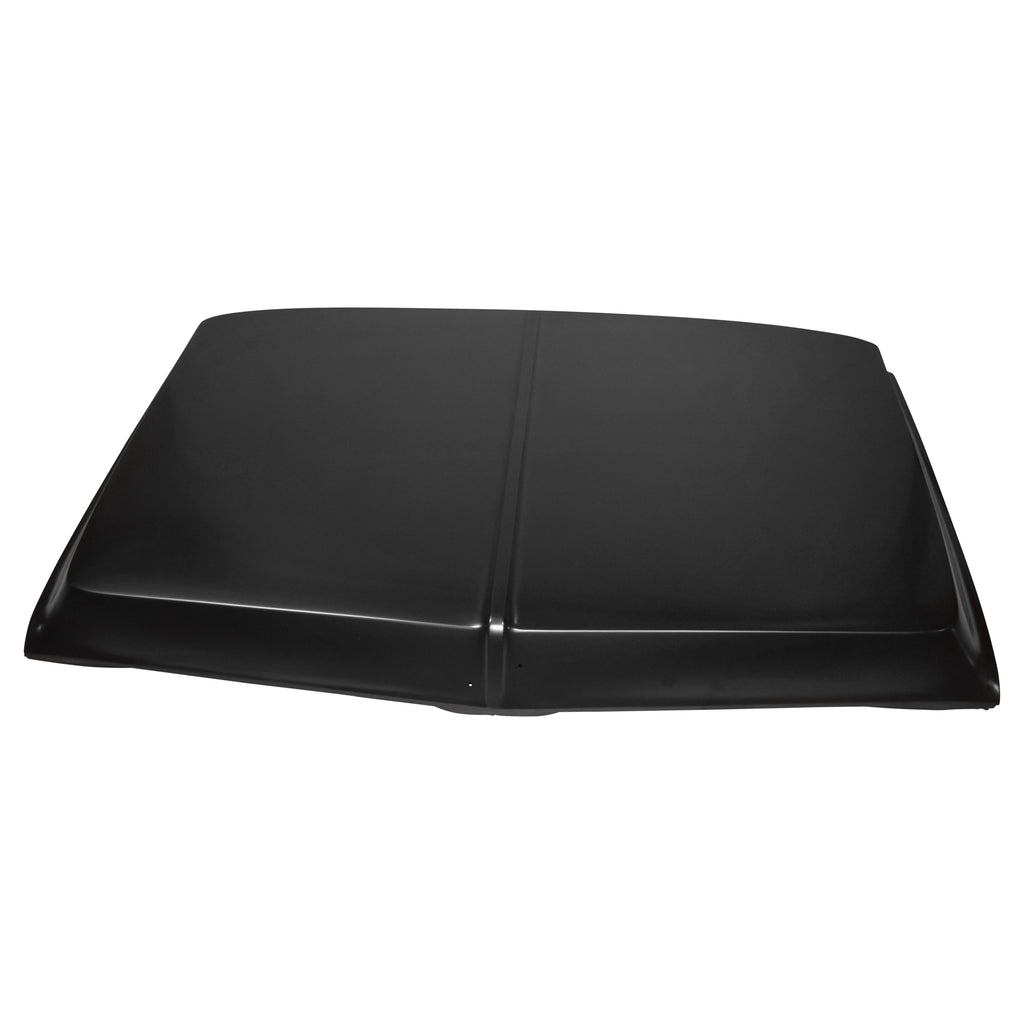 1969-1972 Chevy C10 Pickup Blazer Jimmy Flat Steel Hood With Emblem Holes