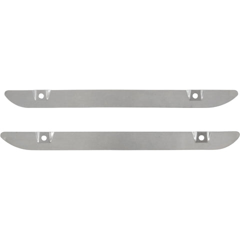 1970-1974 Dodge Challenger RT Rally Dual Scoop Hood Ornament Backing Plate Pair