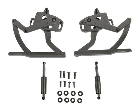 1962 Chevy Impala Hood Hinge Set (LH & RH) Billet Aluminum (POLISHED)