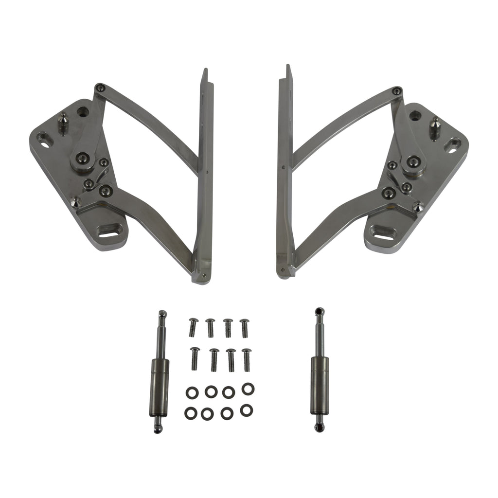 1973-1980 Chevy Truck Hood Hinge Set (LH & RH) Billet Aluminum Polished