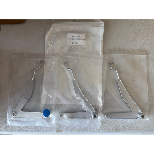 1955-1956 Chevy Air Conditioner Levers Set of 3, CNC From Billet Aluminum