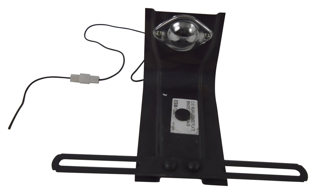 1955-1959 Chevy Truck License Plate Bracket, Rear, w/Light