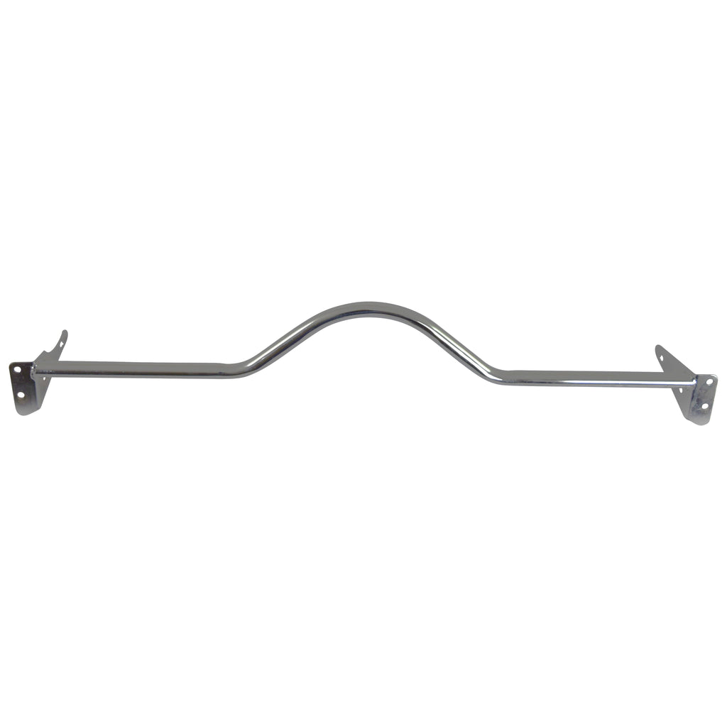 1967-1968 Ford Mustang Monte Carlo Bar, Chrome Curved