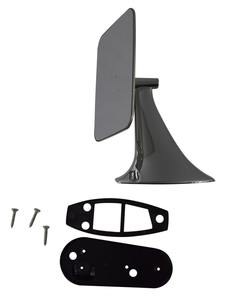 1971-1972 Chevy C20 Pickup Door Mirror, Standard, w/Mounting Kit - RH