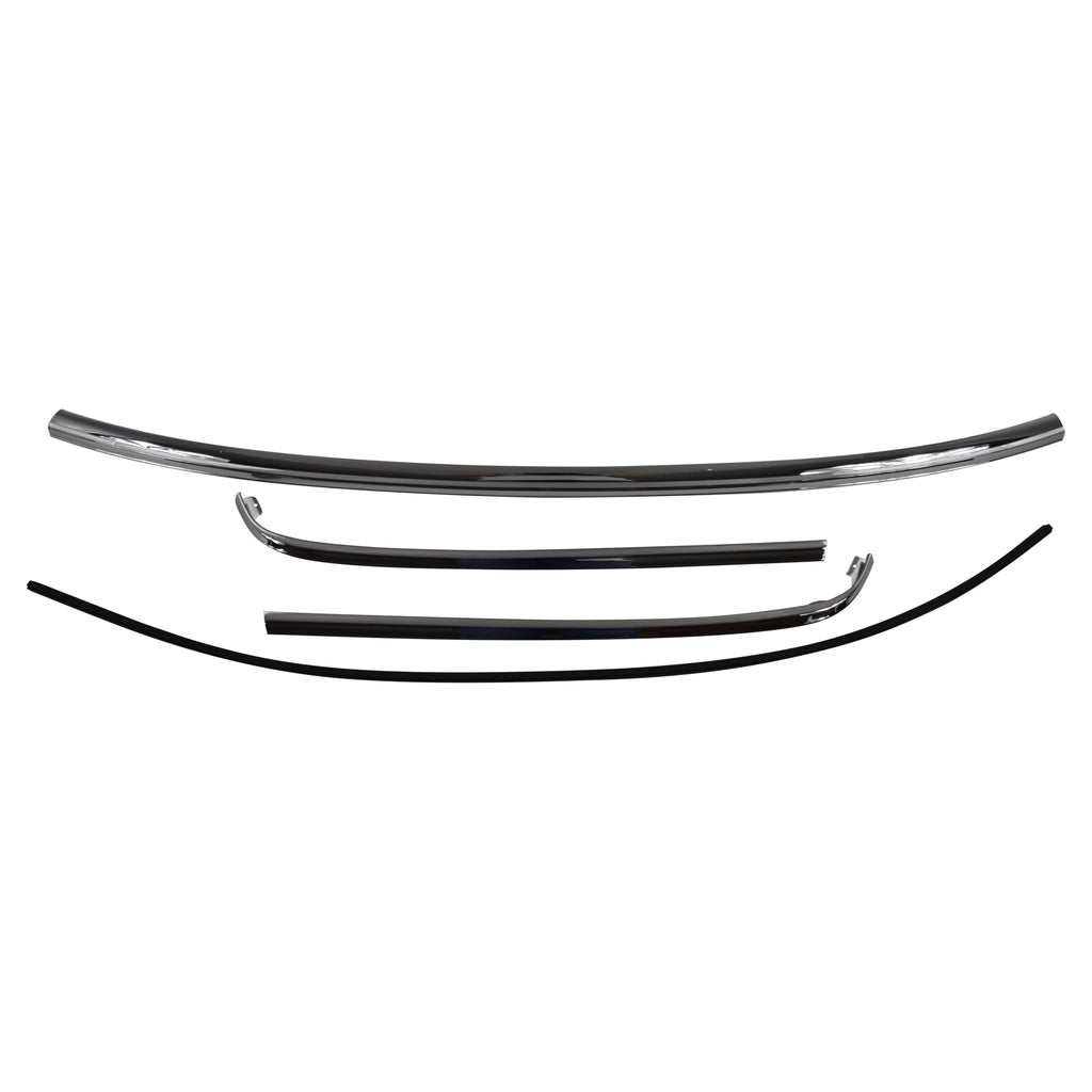 1972-1989 Mercedes-Benz R107 Hardtop Side Moulding Set