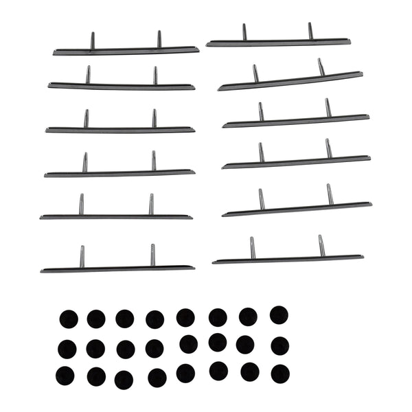 1967-1968 Pontiac Firebird Quarter Panel Ornament, 12 Piece w/Hardware