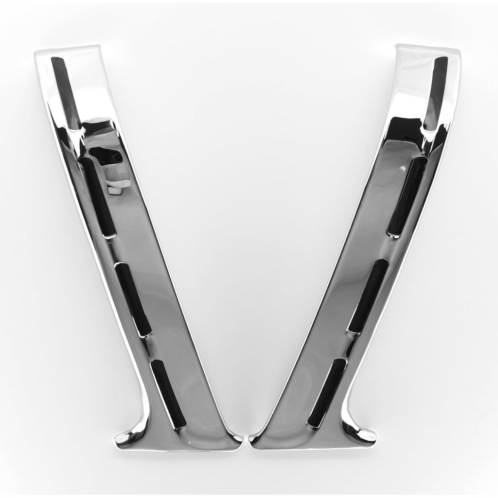 1955-1957 Chevy Convertible & 2 Door Hardtop Upper Paint Divider Set Stainless