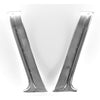 1955-1957 Chevy Convertible & 2 Door Hardtop Upper Paint Divider Set Stainless