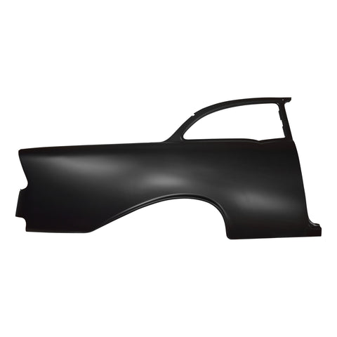 1956 Chevy 2 Door Sedan Quarter Panel w/Window Frame Skin No Trim Holes RH