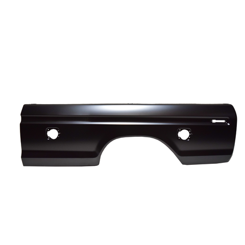 1973-1979 Ford Pickup Bedside Skin 8 ft w/Dual Hole LH