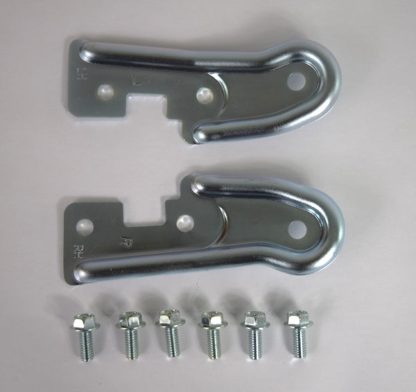 1969-1972 Chevy Blazer Jimmy Rear Top To Inner 1/4 Hold Down Bracket Set