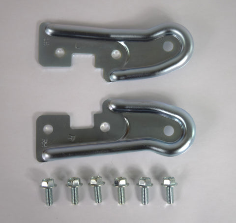 1969-1972 Chevy Blazer Jimmy Rear Top To Inner 1/4 Hold Down Bracket Set