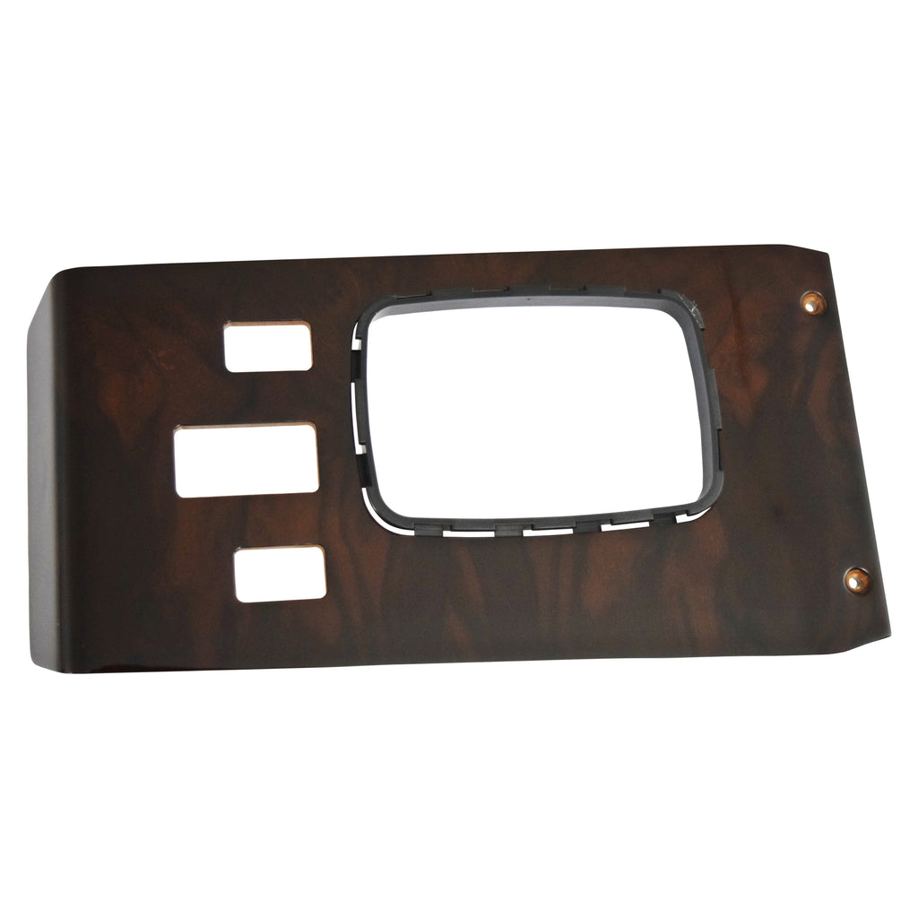 1971-1981 Mercedes-Benz R107 Shifter Wood Cover W/ Hazard & Power Window (Burl Wood)