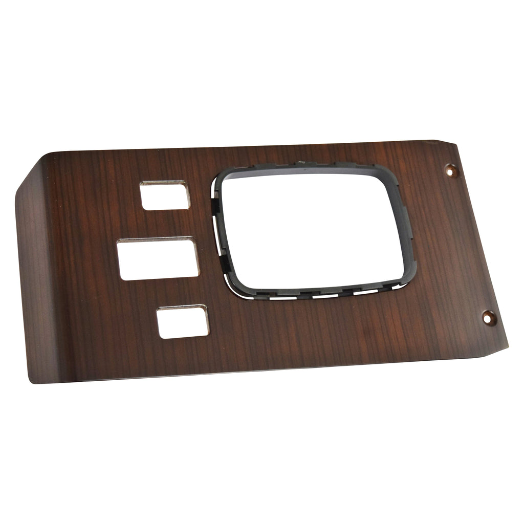 1971-1981 Mercedes-Benz R107 Shifter Wood Cover W/ Hazard & Power Window (Zebrano Wood)