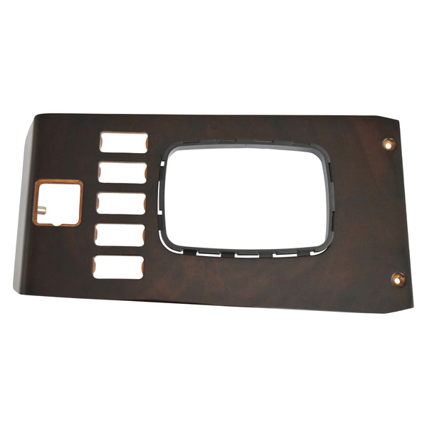 1981-1985 Mercedes-Benz R107 Shifter Wood Cover W/ Hazard, Power Window, Power Mirror, Heated Seat (Burl Wood)