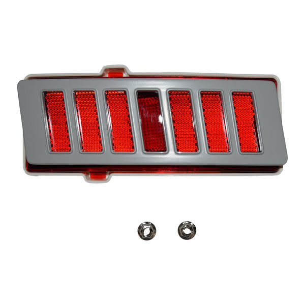 1970-1972 Chevy Chevelle Marker Light Assembly, Rear LH, w/Lens And Bezel