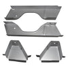 1955-1957 Chevy Nomad/Wagon/Sedan Delivery Cargo Floor Support Baffle Set