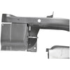 1965-1968 Ford Mustang Coupe/Fastback Frame Rail Rear With Rubber Bushings & Upper Rear Torque Box Patch RH