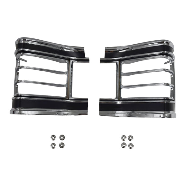 1967 Chevy Chevelle Tail Light Bezel, Pair
