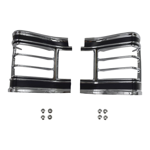 1967 Chevy Chevelle Tail Light Bezel, Pair