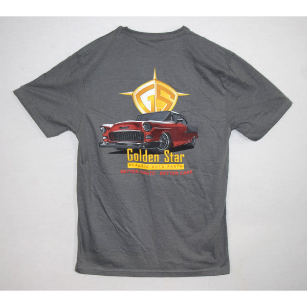 Golden Star Auto Tri Five Chevy T Shirt