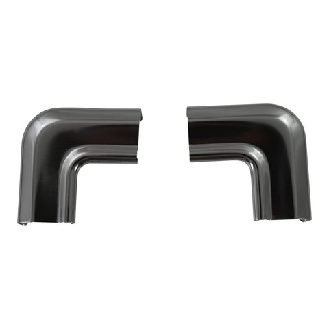 1970-1974 Pontiac Firebird Rear Windshield Molding Corner Connectors (Pair)