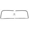 1947-1953 Chevy C10 P/U Truck Inner Windshield Garnish Moulding Set