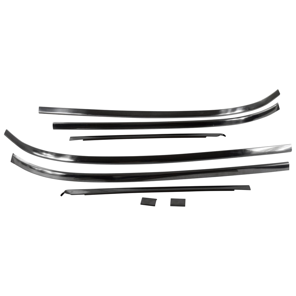 1967-1972 Ford Truck Front Windshield Molding Set