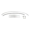 1972-1989 Mercedes-Benz R107 SL Windshield Moulding Set