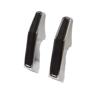 1981-1987 Chevy C10 Pick Up Front Bumper Guards With 67-72 Style, Set LH+RH