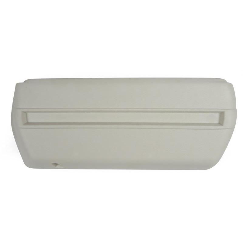 1968-1970 Chevy Impala Armrest Base, White, RH, Sedan