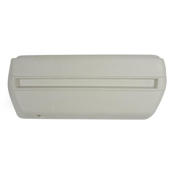 1968-1970 Chevy Impala Armrest Base, White, RH, Sedan