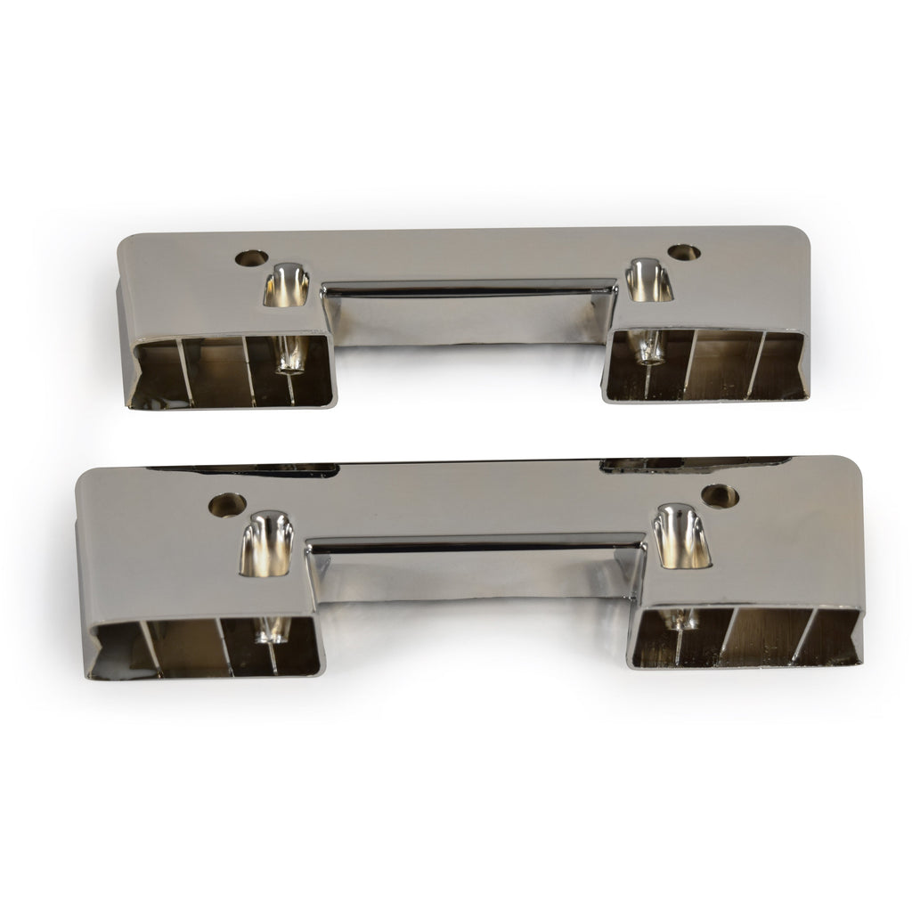 1964-1967 Chevy Chevelle Armrest Base, Chrome, Pair