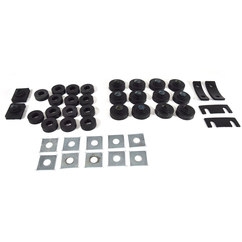 1955-1957 Chevy Sedan / Station Wagon Rubber Body Mount Set