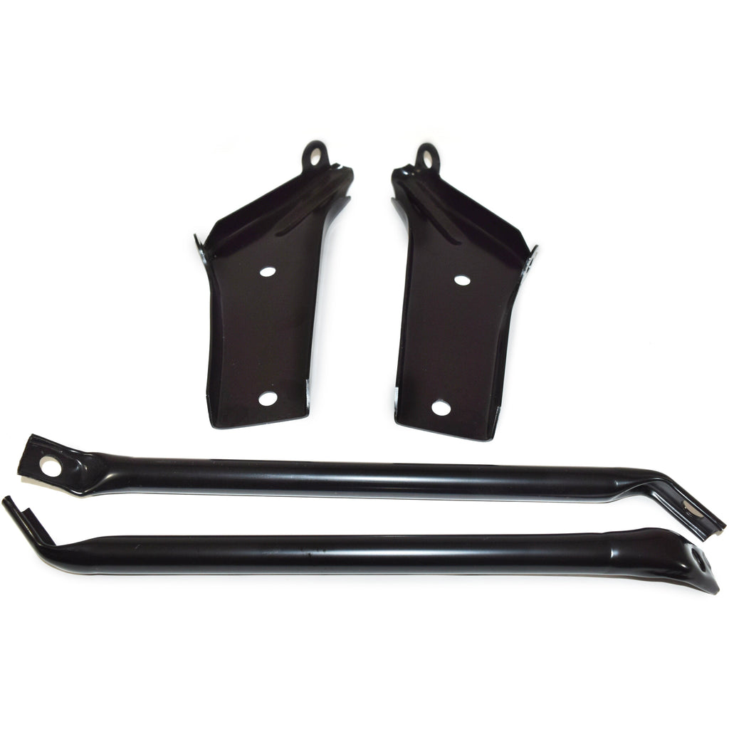 1966-1967 Chevy Chevelle Bumper Bracket, Rear, 4 Piece