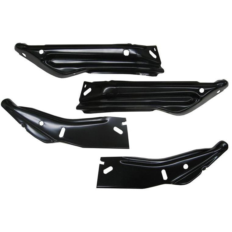 1969 Chevy Chevelle Bumper Bracket, Front, 4 Piece