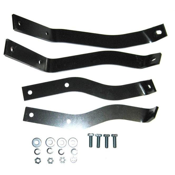 1955-1959 Chevy 2nd Series Truck Stepside Rear Bumper Mount Brackets Set