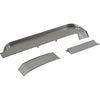 1967-1968 Ford Mustang Dash Panel Trim 3 Piece Set w/Aluminum Inserts