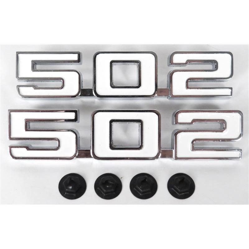 1969 Chevy Camaro Fender 502 Emblem