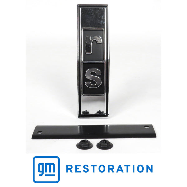 1967-1968 Chevy Camaro RS Grille Emblem, Fits RS Models Only