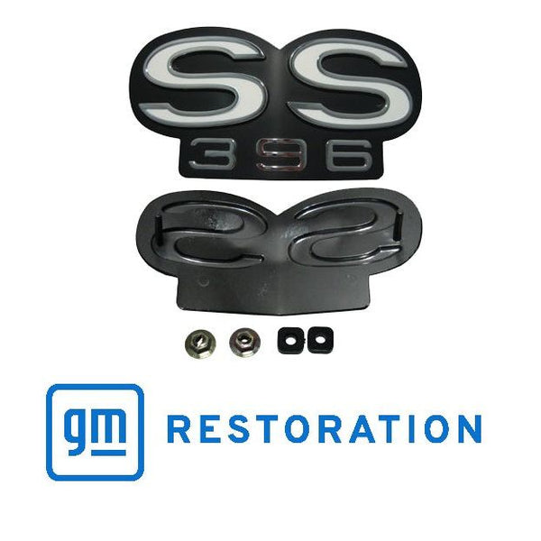 1968-1969 Chevy Nova SS 396 Grille Emblem, For RS And Standard Grille