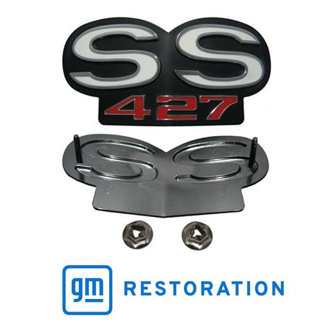 1968-1969 Chevy Nova SS 427 Grille Emblem, For RS And Standard Grille