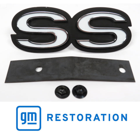 1967 Chevy Camaro SS Grille Emblem, For RS And Standard Grille