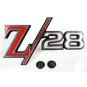 1969 Chevy Camaro Rear Panel Emblem Z28