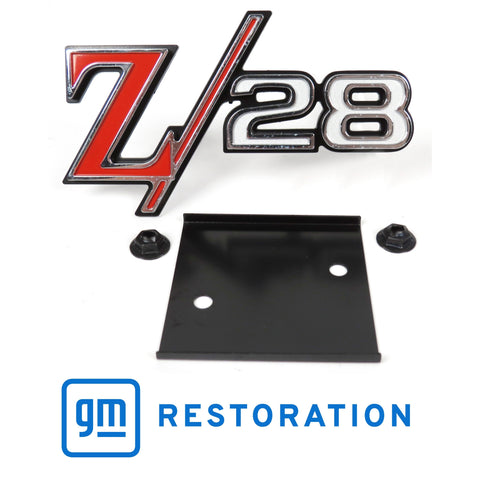 1969 Chevy Camaro Z-28 Grille Emblem, w/Retainer
