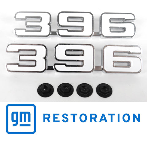 1970 Chevy Nova Fender Emblem, Pair