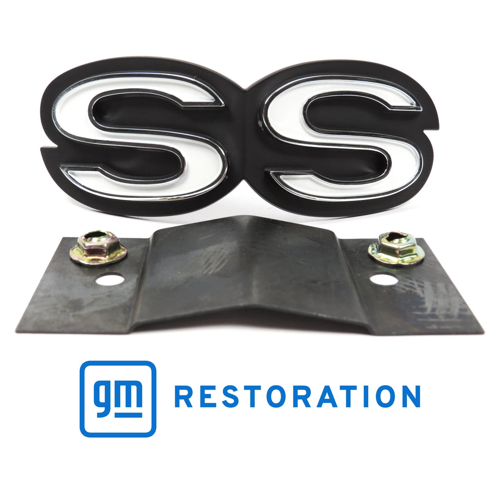 1969-1971 Chevy Camaro SS Grille Emblem, w/Retainer