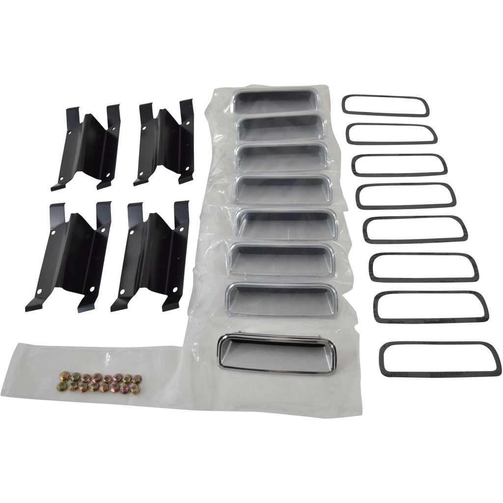 1971 Plymouth Barracuda Fender Side Louver Kit