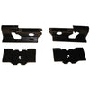 1964-1972 Chevy Chevelle Rear Seat Mounting Bracket 4 Piece Set