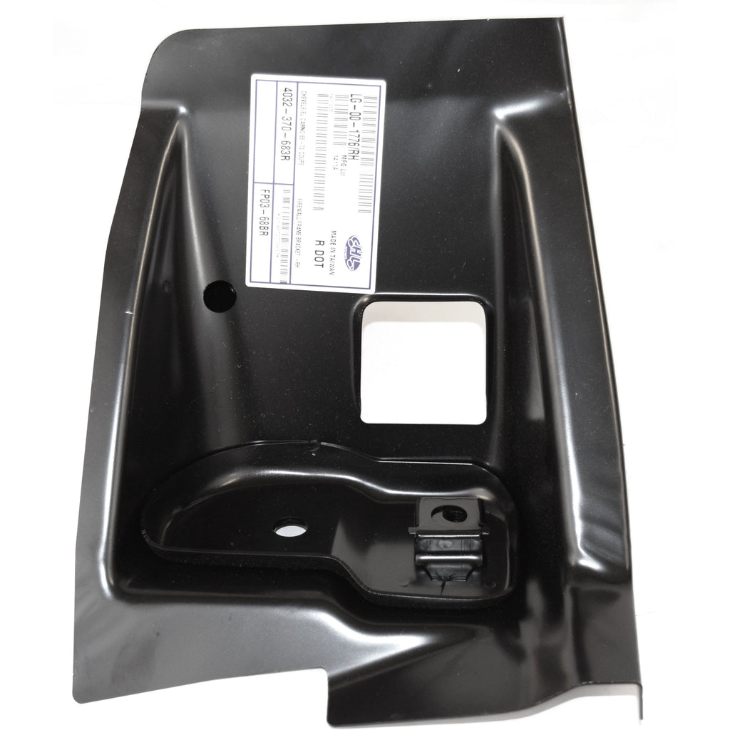 1968-1972 Chevy Chevelle Coupe Firewall/Frame Bracket RH